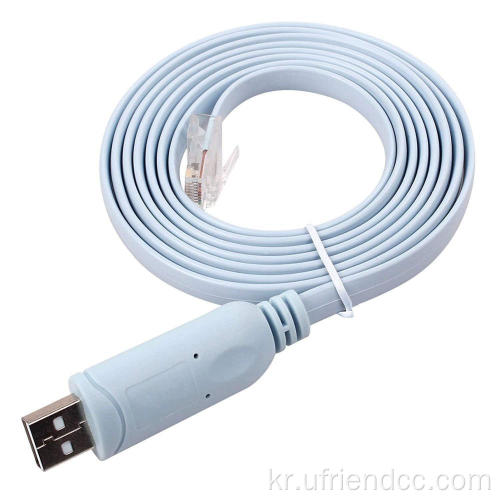 USB-3.0 ~ RJ45 FTDI에서 직렬 RS-232 케이블